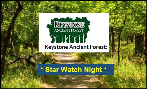 Keystone Forest Star Night               Friday November 8 @ 5:00 PM